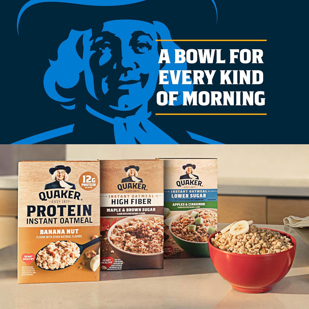 Quaker Instant Oatmeal Express Cups, 4 Flavor Variety Pack, 1.76 Ounce (Pack